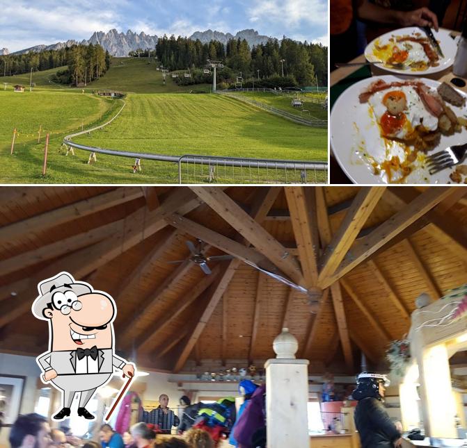 Puoi goderti l'aria fresca dal dehors di Pizzeria Sportzentrum Innichen - Pizzeria Centro Sportivo San Candido