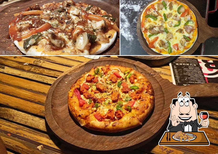 Get pizza at Pizza Bella cafe