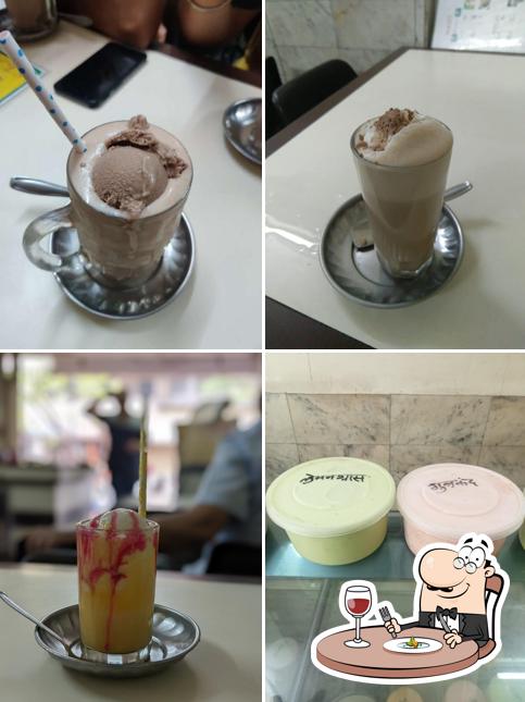 Chocolate mousse at Raja Ices