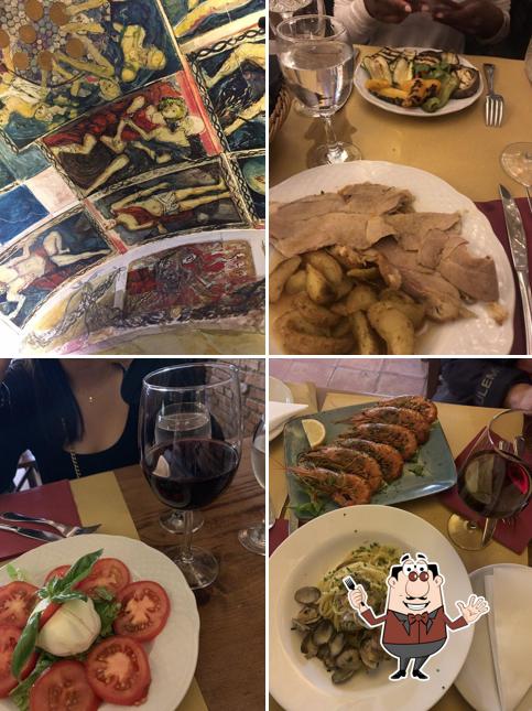 Cibo al Ristorante Là