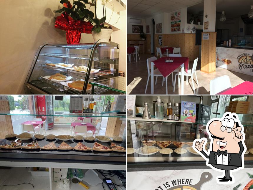 Dai un'occhiata agli interni di Casa della Pizza