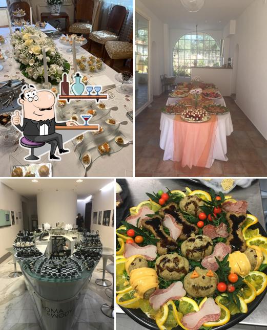 Gli interni di Catering Cotto e Mangiato