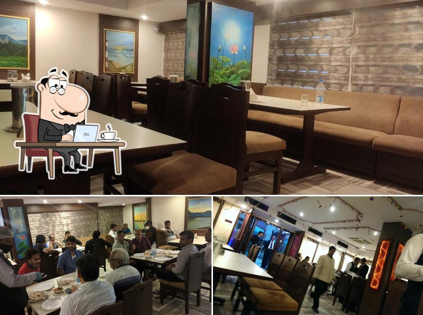 The interior of Jaya Restaurant