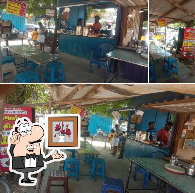 The interior of Al shifa briyani