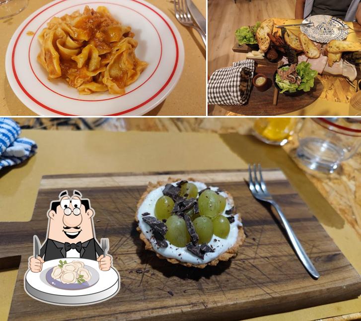 Ravioli cinesi al Osteria Clandestina