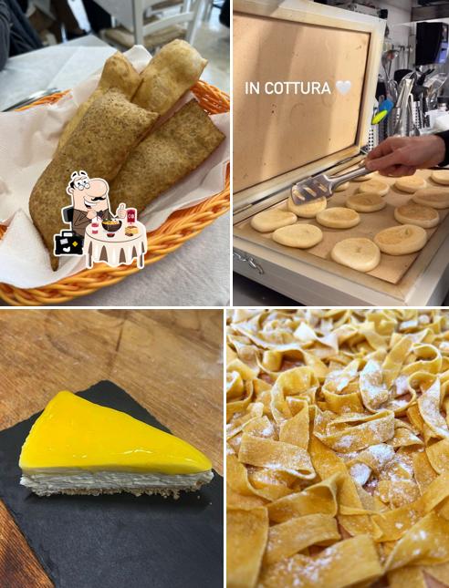 Cibo al Trattoria Officina del Gusto Gnocco e Tigelle
