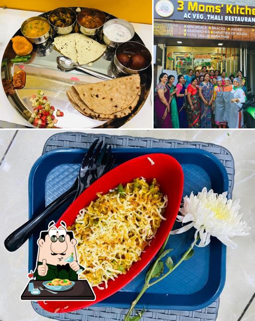 The picture of 3 Moms' Kitchen’s food and exterior