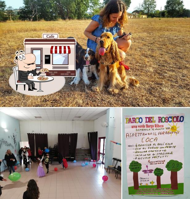 Gli esterni di Area Verde Borgo Ribeca