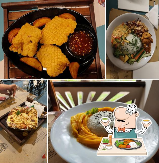 Meals at Cafe Boba Queen