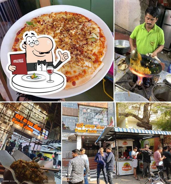 Meals at Food Zone Fast Food & Nath bhel Center