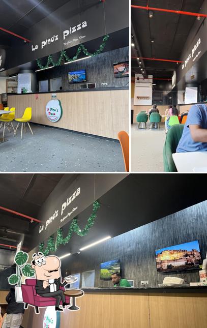 The interior of La Pino'z Pizza - Gaya