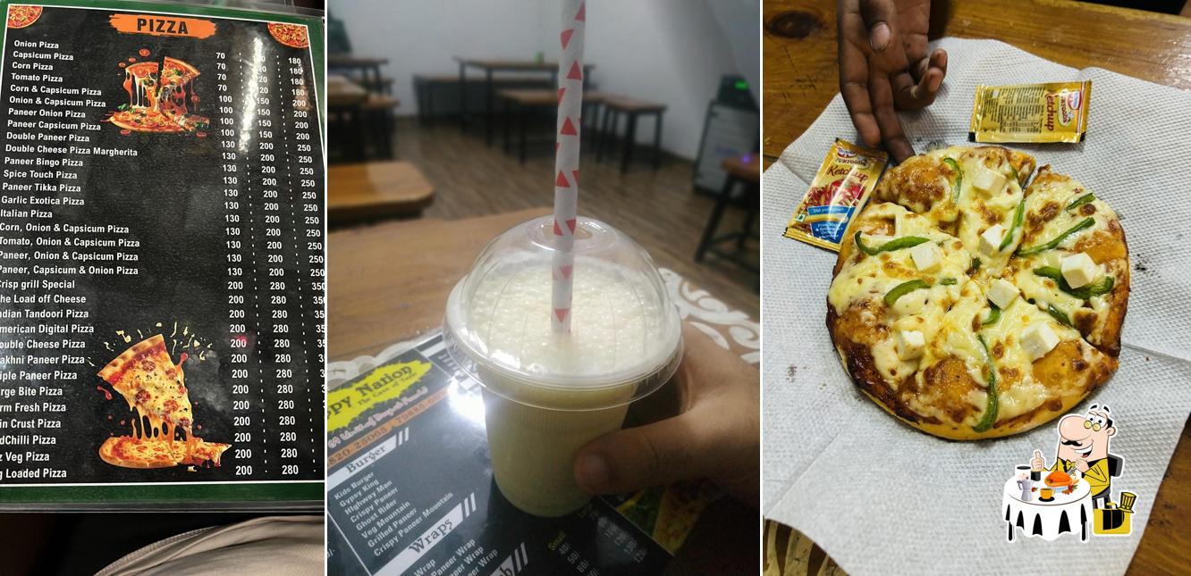 Food at The crispy nation