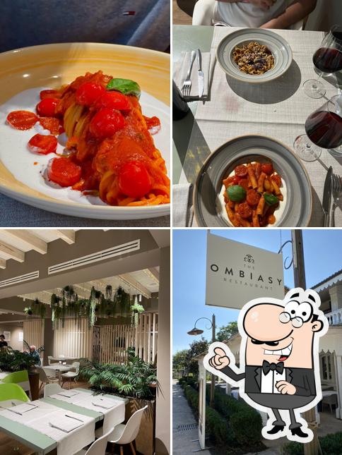Dai un’occhiata alla immagine che raffigura la interni e cibo di Ombiasy Restaurant