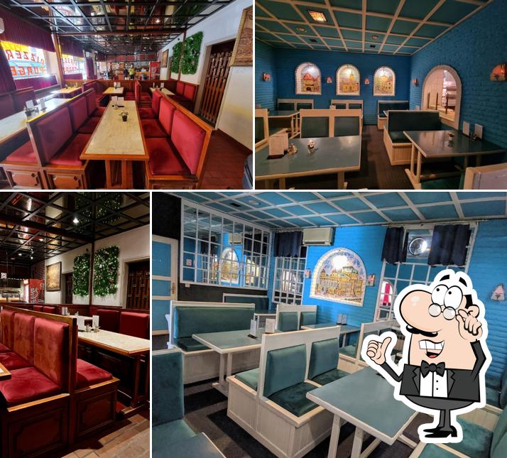 Gli interni di Pizzeria Purger