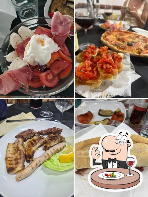 Cibo al Il Drago Rosso Caffetteria Bar Ristorante Pizzeria Cucina tipica sarda