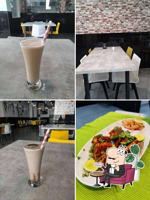 The interior of The Turmeric Kitchen