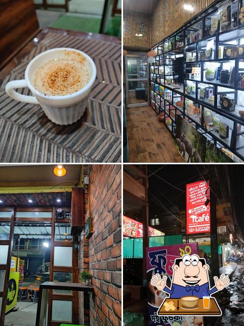 This is the photo depicting food and interior at T Cafe