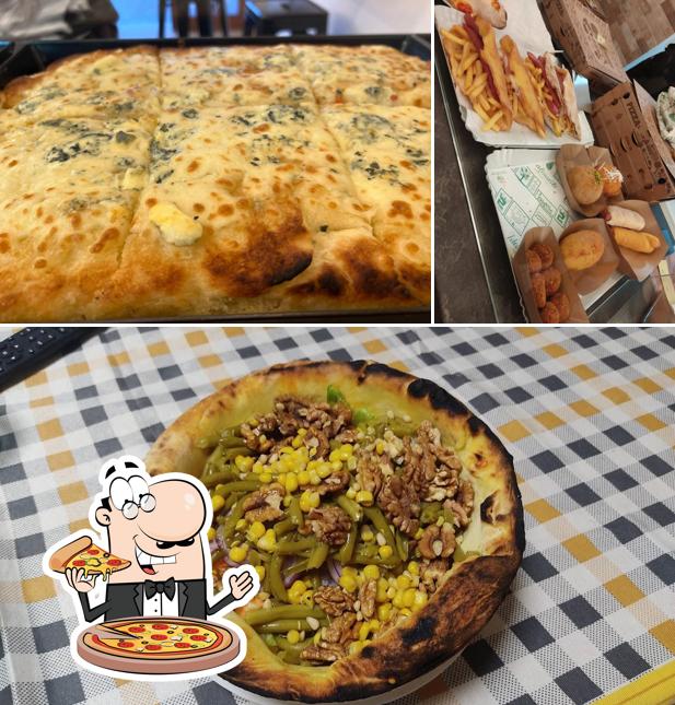 A A Modo Nostro Pizzeria Talsano, puoi ordinare una bella pizza
