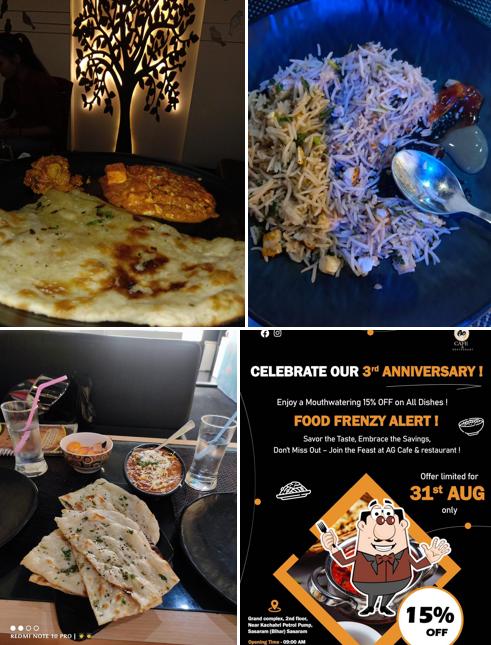 Naan at AG Cafe & Restaurant