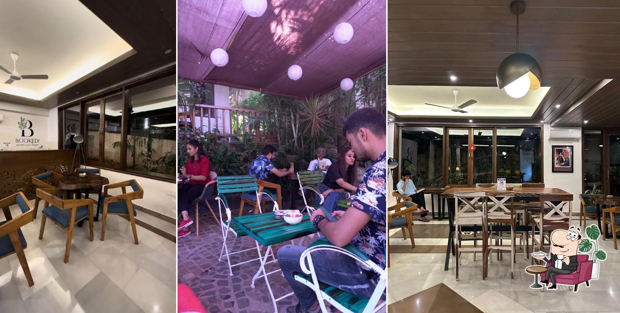 The interior of BOOKED! Cafe, Goa - Bakery Coffee Reads