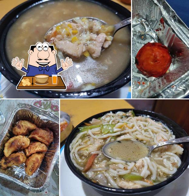 Clam chowder at Darjeeling Hills Momos