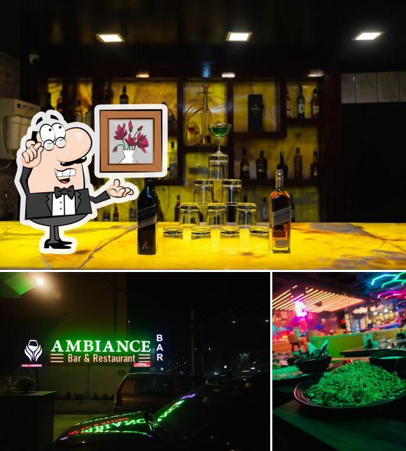 AMBIANCE BAR & RESTAURANT is distinguished by interior and exterior