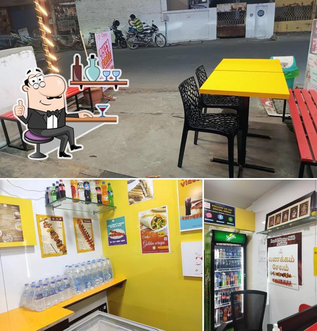 The interior of Chetty's Corner Salem