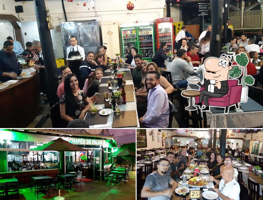 Veja imagens do interior do Restaurante Chapéu de Palha