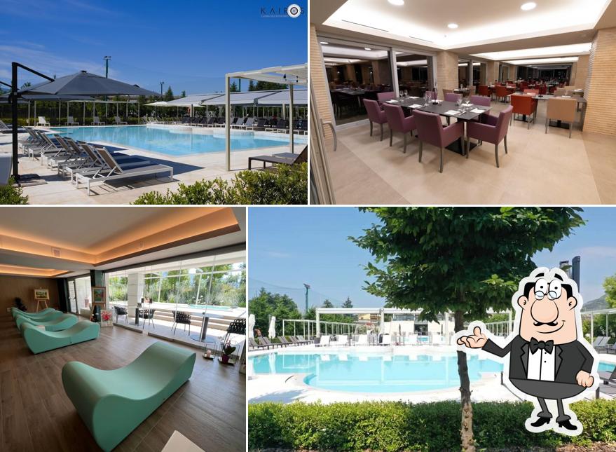 Gli interni di Kairos Resort