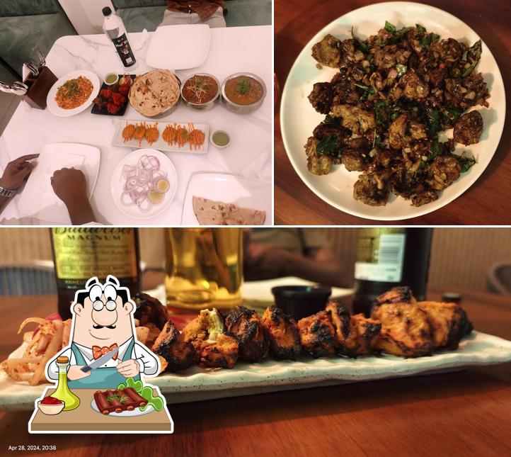 Baby back ribs at Madira Bar and Multi Cuisine Restaurant