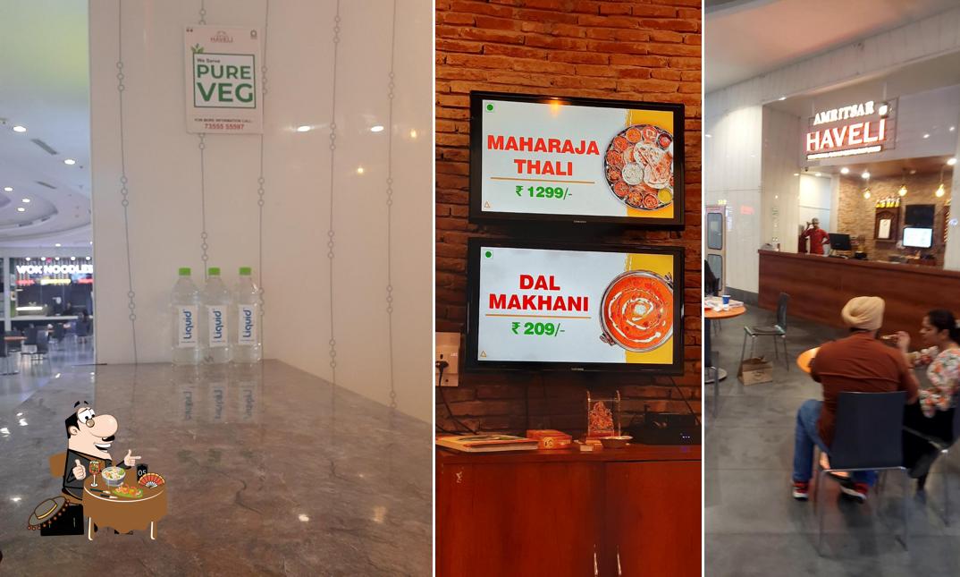 Meals at Amritsar Haveli VR Punjab Mall