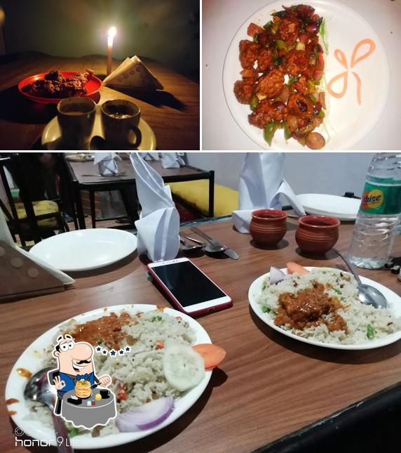Food at La Cafeteria restaurant