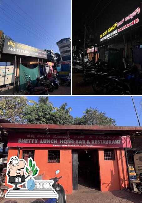 The exterior of Shetty Lunch Home Bar & Restaurant