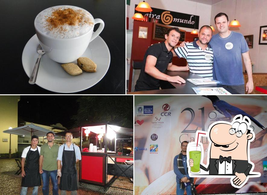 Desfrute de uma bebida no Giramundo