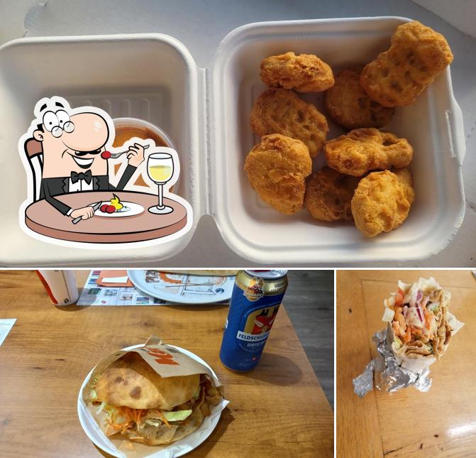 Panino con maiale stirato al Pizza Maxx