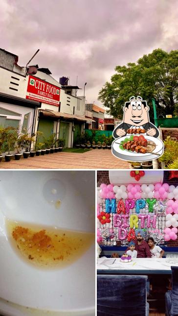 The image of food and exterior at CITY FOOD