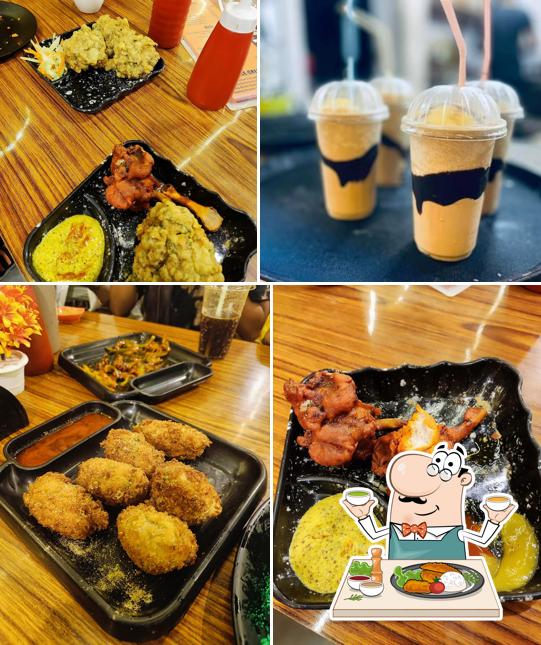 Food at Kotha With Coffee