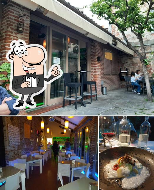 Dai un’occhiata alla foto che raffigura la interni e cibo di Limonaia Lounge Bistrot