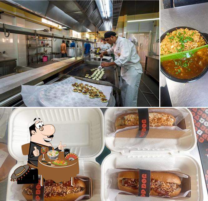 Food at MonkeyBox