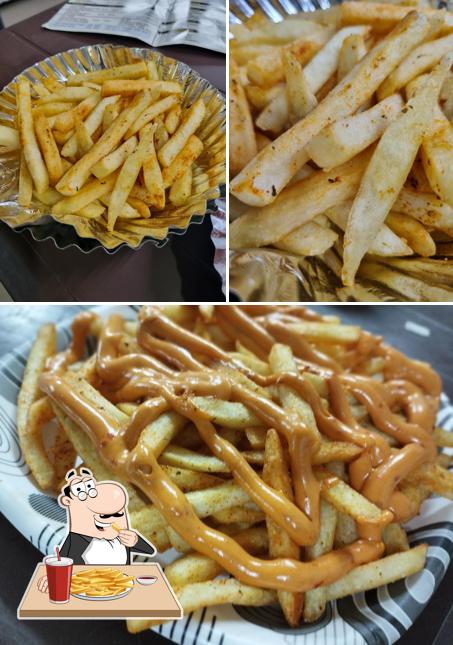 French fries at Pizza King