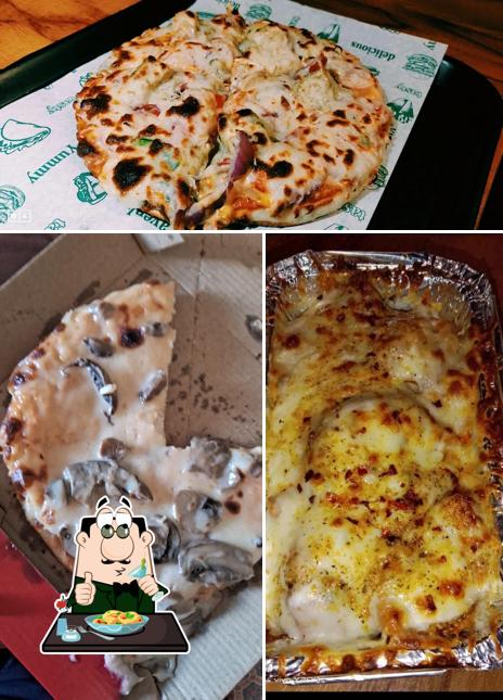 Meals at Bonfire Pizza