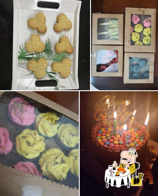 Food at Meenakshi's Pastry Delights