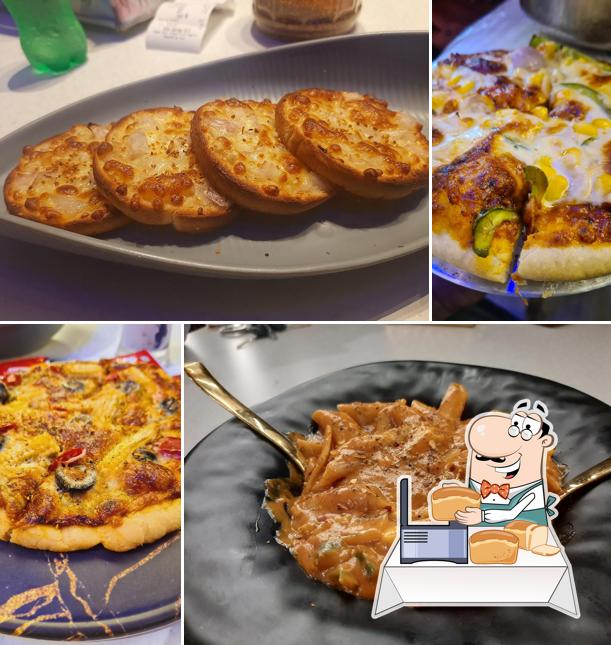 Garlic bread at The Cafe Co