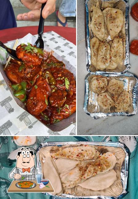 Chicken wings at Momo Roll