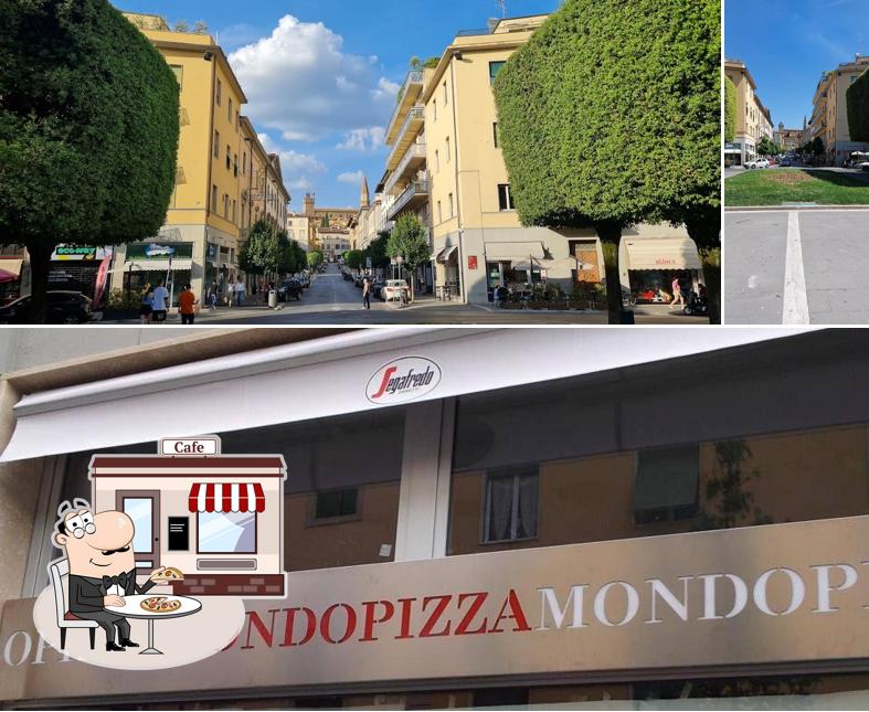 Gli esterni di Mondo Pizza