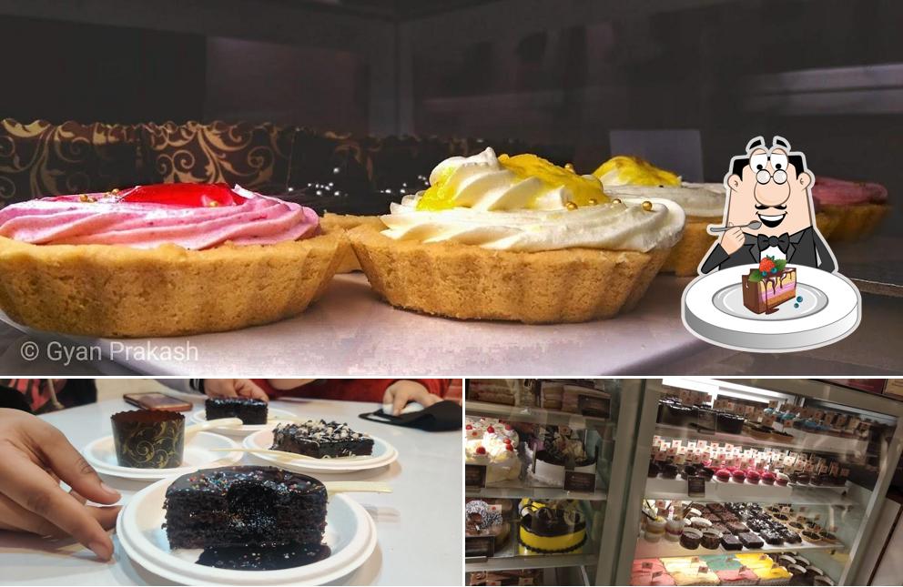 Chocolate cake at 7th Heaven