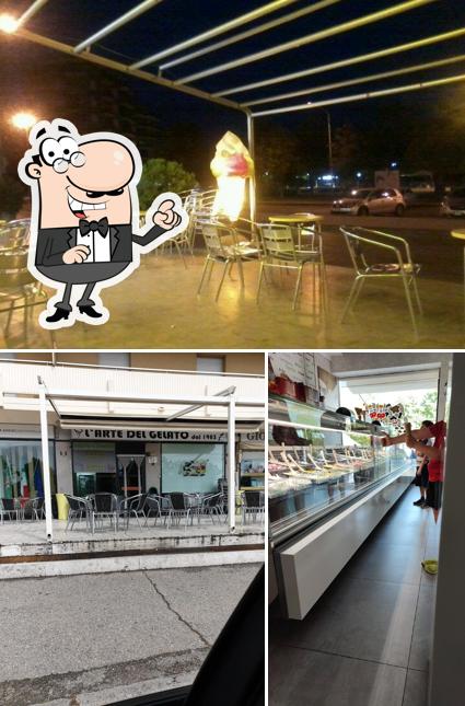 Dai un'occhiata agli interni di L'arte del Gelato
