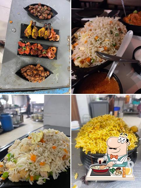 Fried rice at Sahasra Family Restaurant