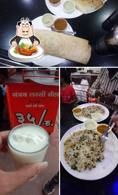 Meals at Sanjay Lassi Centre