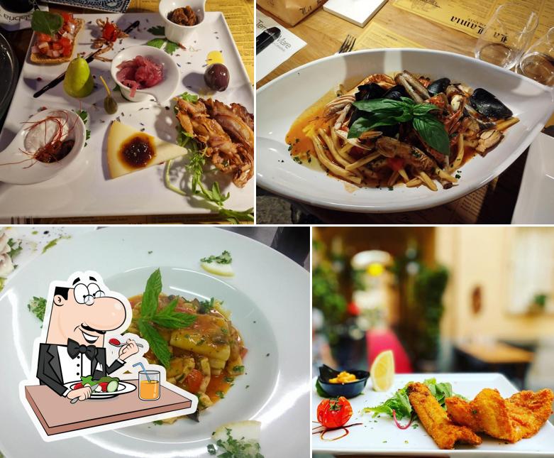 Cibo al Ristorante La Lamia